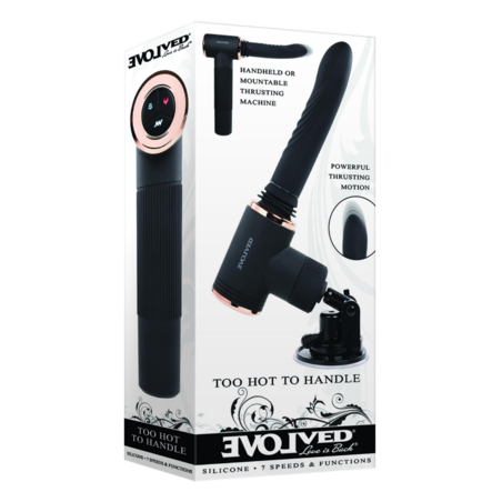 ויברטור דחיפה רוטט ומתחמם יהלום Evolved Novelties