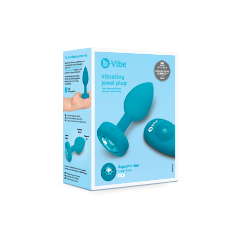 פלאג אנאלי רוטט תכשיט מעוצב S/M B-VIBE