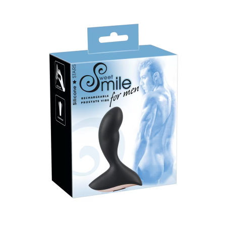 ויברטור אנאלי רוטט ונטען לגבר-Smile