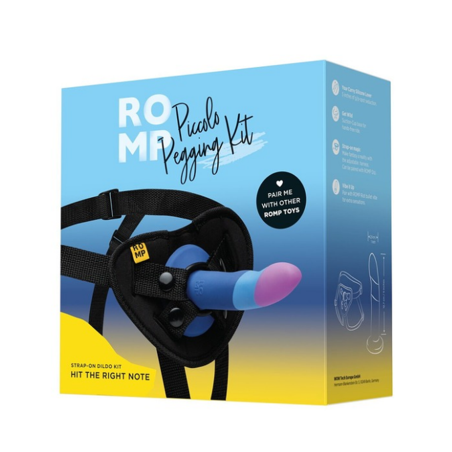 סטראפ און מסיליקון צבעוני-ROMP