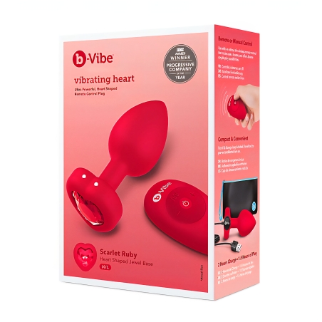 פלאג אנאלי יוקרתי עם שלט אלחוטי-B-VIBE