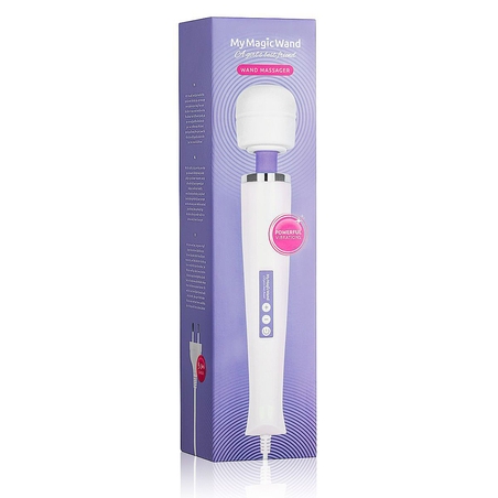 שרביט קסמים סגול רוטט ועוצמתי לדגדגן ולמשחק זוגי-MyMagicWand