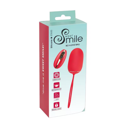 ביצת אהבה רוטטת מסילקון ושלט אלחוטי-smile