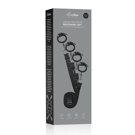 סט קשירה יוקרתי למיטה-Easytoys Fetish Collection