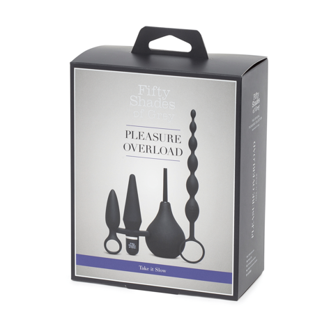 ערכה לעונג אחורי-4 מוצרים Fifty Shades of Grey