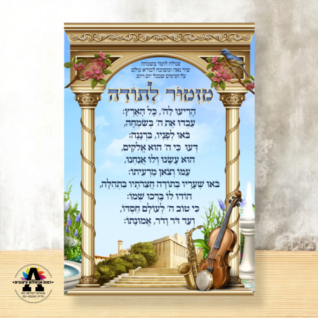 שמשונית דגם מזמור לתודה 2