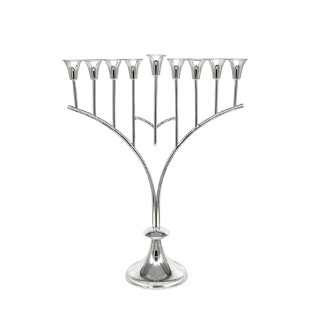 חנוכיה ויקל החדשה (M) - כסף טהור