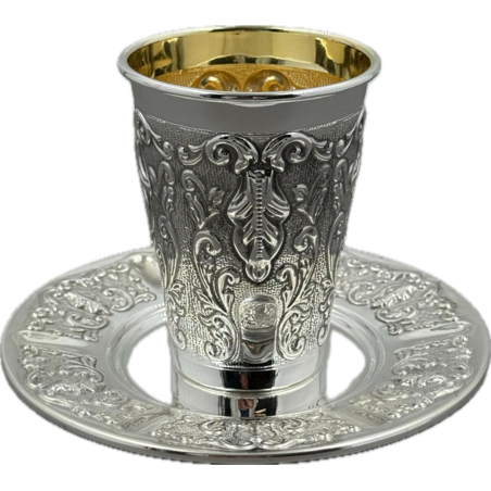 סט כוס בלז ריקוע מהודר - חדש