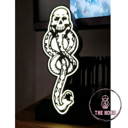 מנורת Lightbox סמל אוכל המוות הארי פוטר