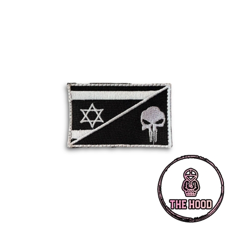 פאצ' דגל ישראל וגולגולת