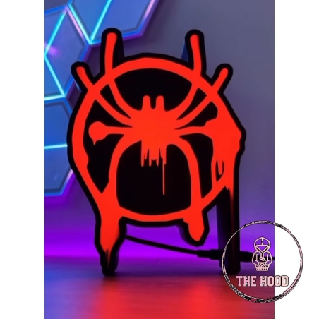 מנורת lightbox spiderman ספיידרמן
