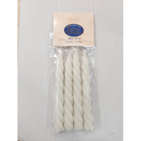 Mini havdalla candles white