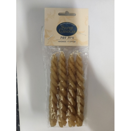 Mini havdalla candles natural