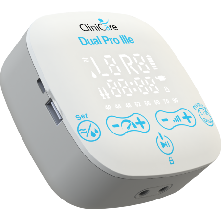 משאבת בית חולים הקטנה בעולם - דגם CliniCare Dual Pro IIIe - הזמנה מוקדמת במחיר מיוחד