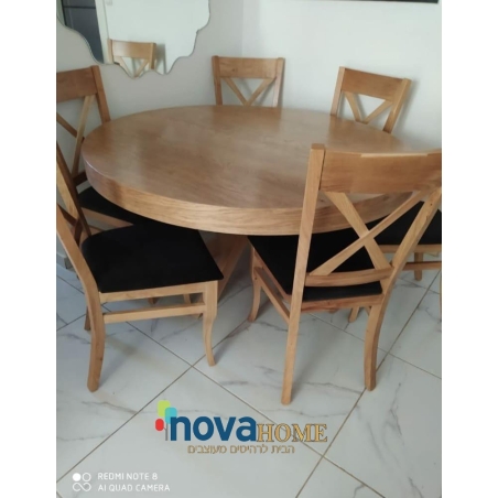 שולחן אוכל עגול