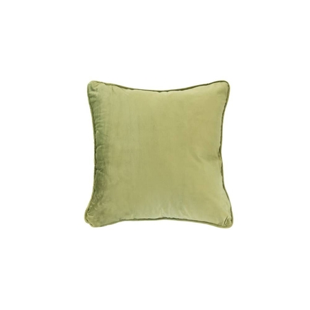 כרית נוי דגם קטיפה עם קדר בצבע ירוק בגודל 60/60 ס