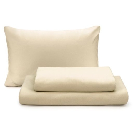 מצעי ג'רסי בגוון  מוקה