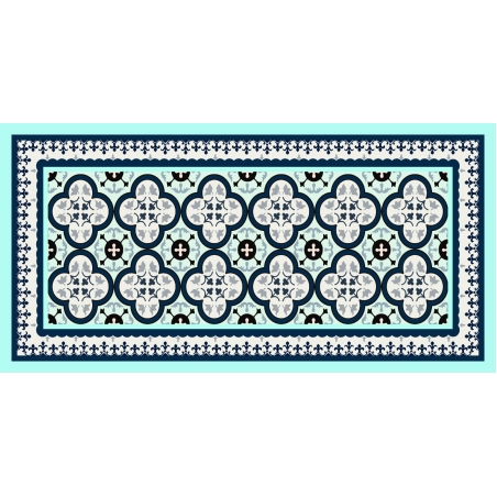 שטיחון מטבח pvc דגם SKY