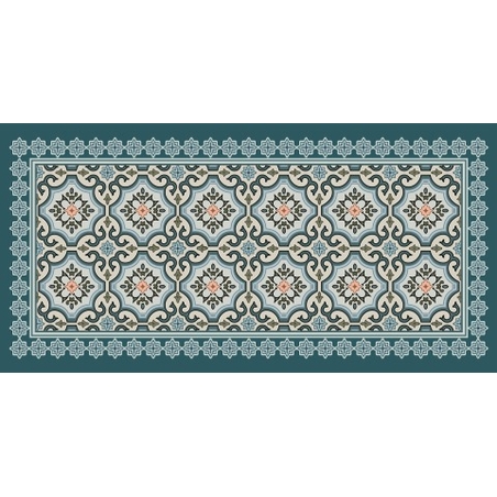 שטיחון מטבח pvc דגם ocean