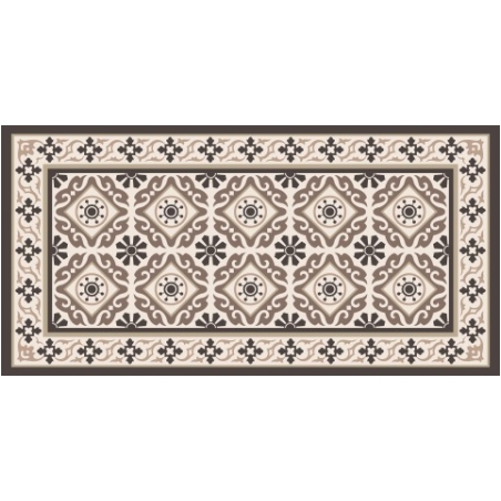 שטיחון מטבח pvc דגם desert