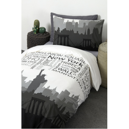 מצעי כותנה דגם ניו יורק