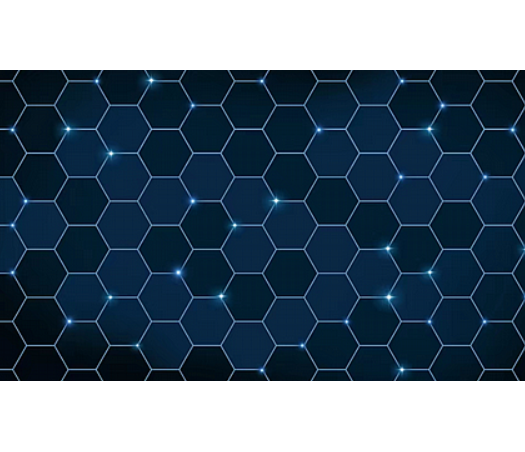 פד גיימינג דגם גאומטרי כחול