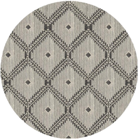 שטיח עגול כביס ופרקטי דגם מיאמי