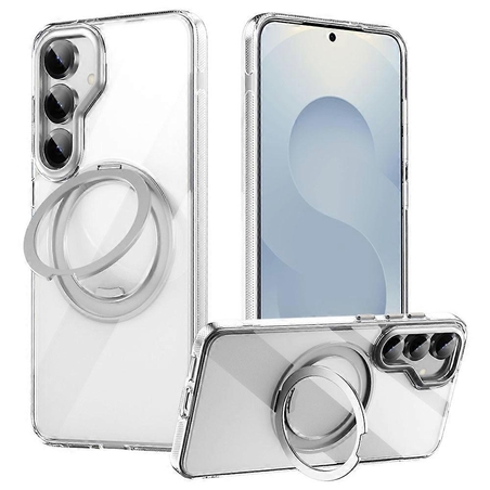 כיסוי מגסייף סטנד לבן סמסונג S22 ULTRA