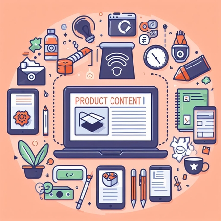 כתיבת תוכן למוצר באתר