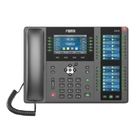 טלפון מנהלים IP מתקדם לעסקים FANVIL X210