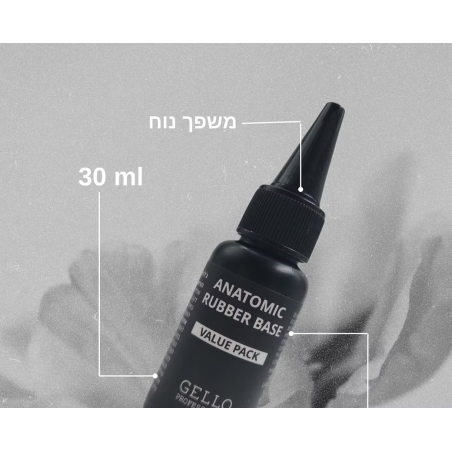 בסיס גומי אנטומי