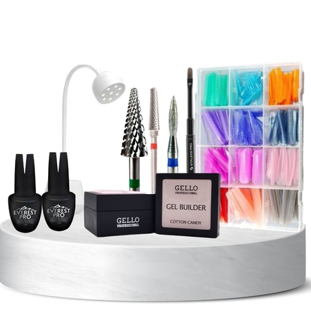 ערכה לבניית ציפורניים בטיפסים הפוכים