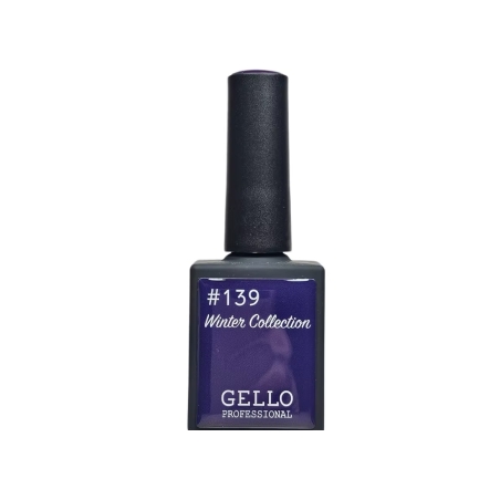139 לק ג'ל ג'לו כחול כהה אינדיגו GELLO