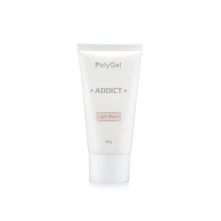 ADDICT פוליג'ל LIGHT BLUSH 60 גרם
