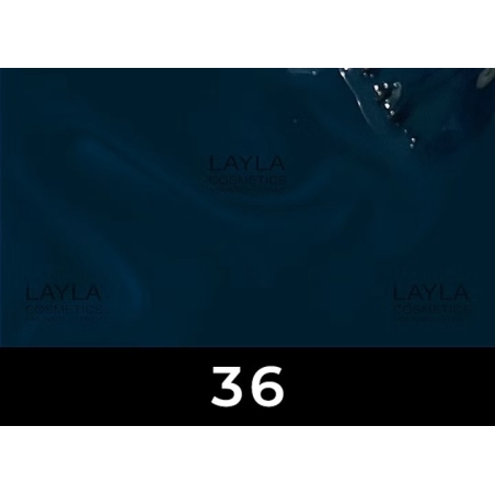 לק ג'ל לילה מילאנו צבע ירוק טורקיז כהה Dollar - 36