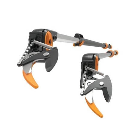מזמרת גובה לעצים טלסקופית 240-400 ס”מ FISKARS