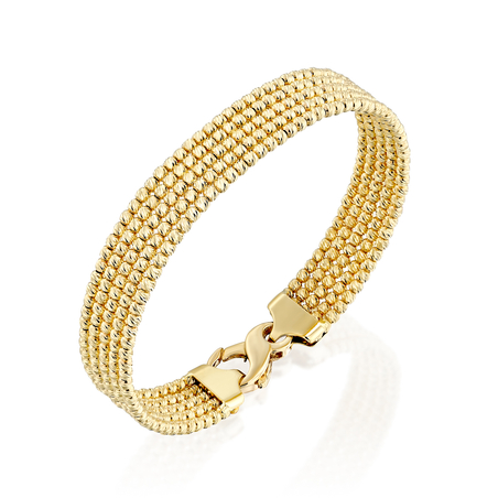 MIRA MULTI YELLOW BANGLE