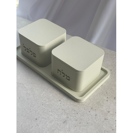 סט מלח פלפל מלבני