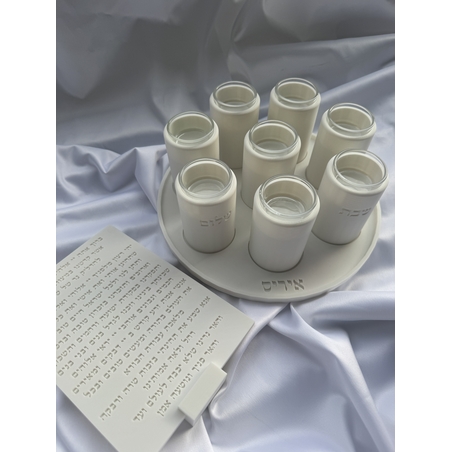 סט הדלקת נרות מוגדל - 8 פמוטים