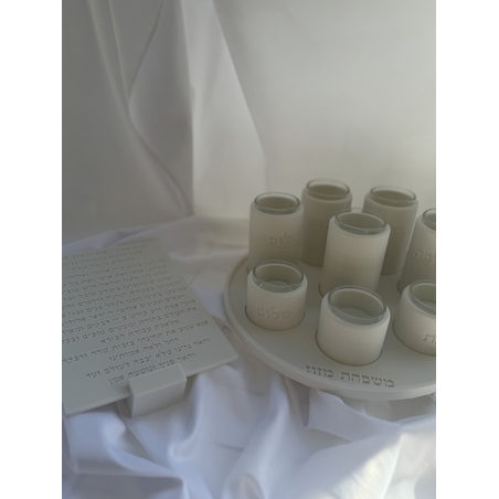 סט הדלקת נרות מוגדל - 8 פמוטים