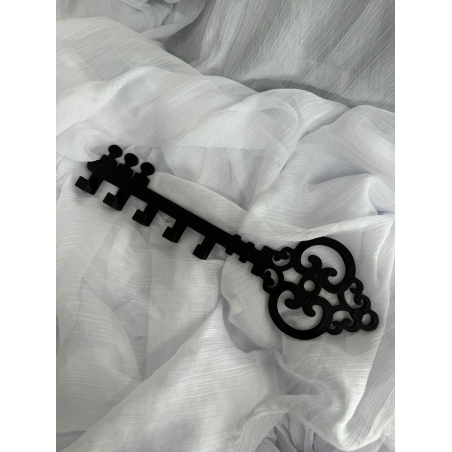 מתלה מפתחות קלאסי בצורת מפתח