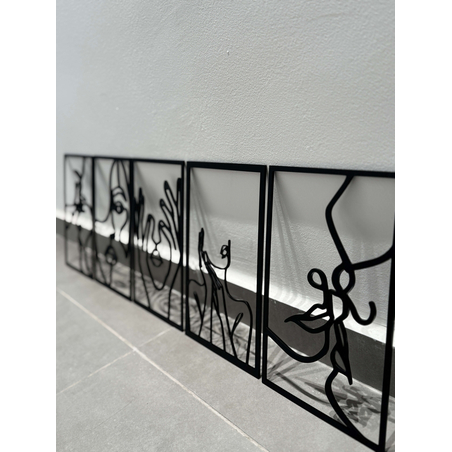 תמונות קיר דמויות