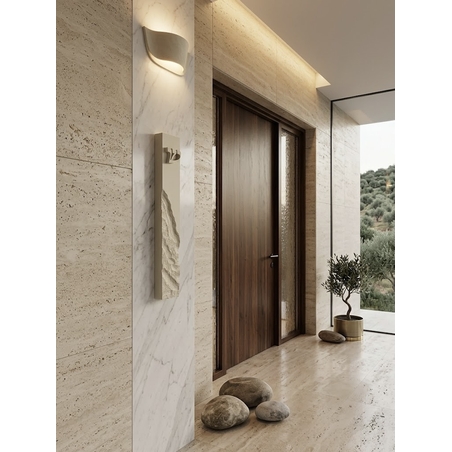 בית מזוזה לכניסה לבית / לעסק בדגם דמוי אבן