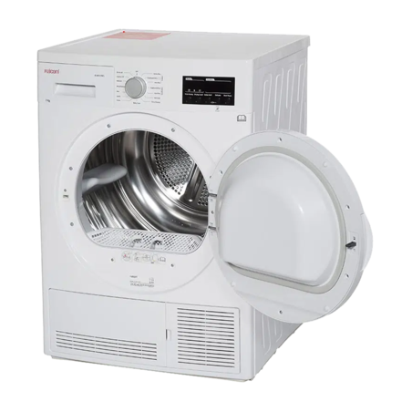 מייבש כביסה פתח קדמי 7 ק”ג קונדנסור fujicom