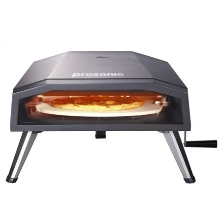 טאבון גז נייד אבן עגולה מסתובב Prosonic PRO-G016A