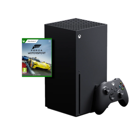 באנדל הכולל XBOX SERIES X + משחק FORZA MOTORSPORT