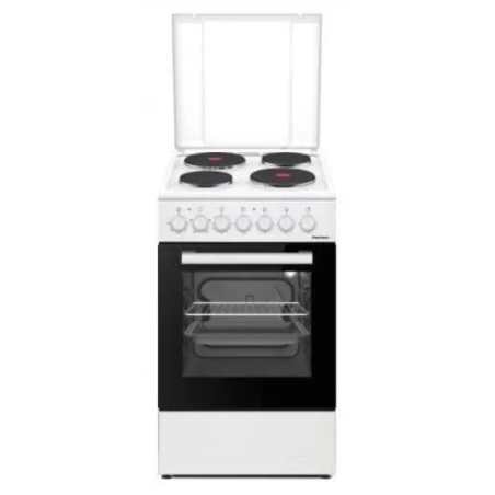 תנור משולב כיריים חשמליות לבן peerless PR 5055 HP WHT