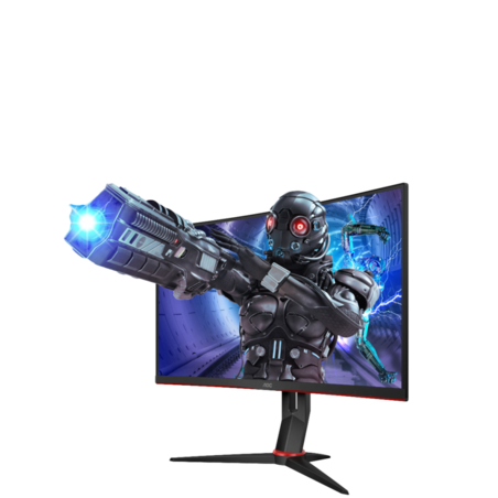 מסך גיימינג AOC דגם C32G2ZE/BK בגודל 32