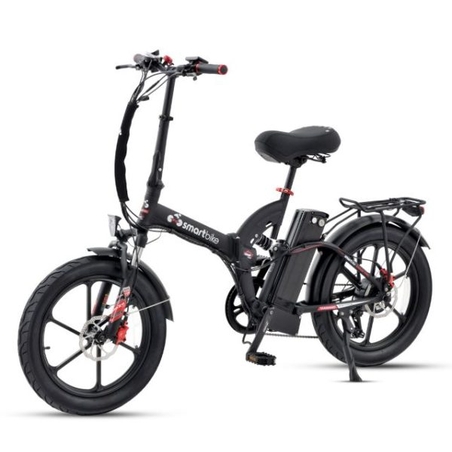 אופניים חשמליים מתקפלים סמארט SHARK 3 PRO ג נט אלומיניום שחור אדום