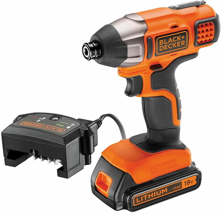 מברגה דגם BDCIM18D1A-QW מבית BLACK&DECKER